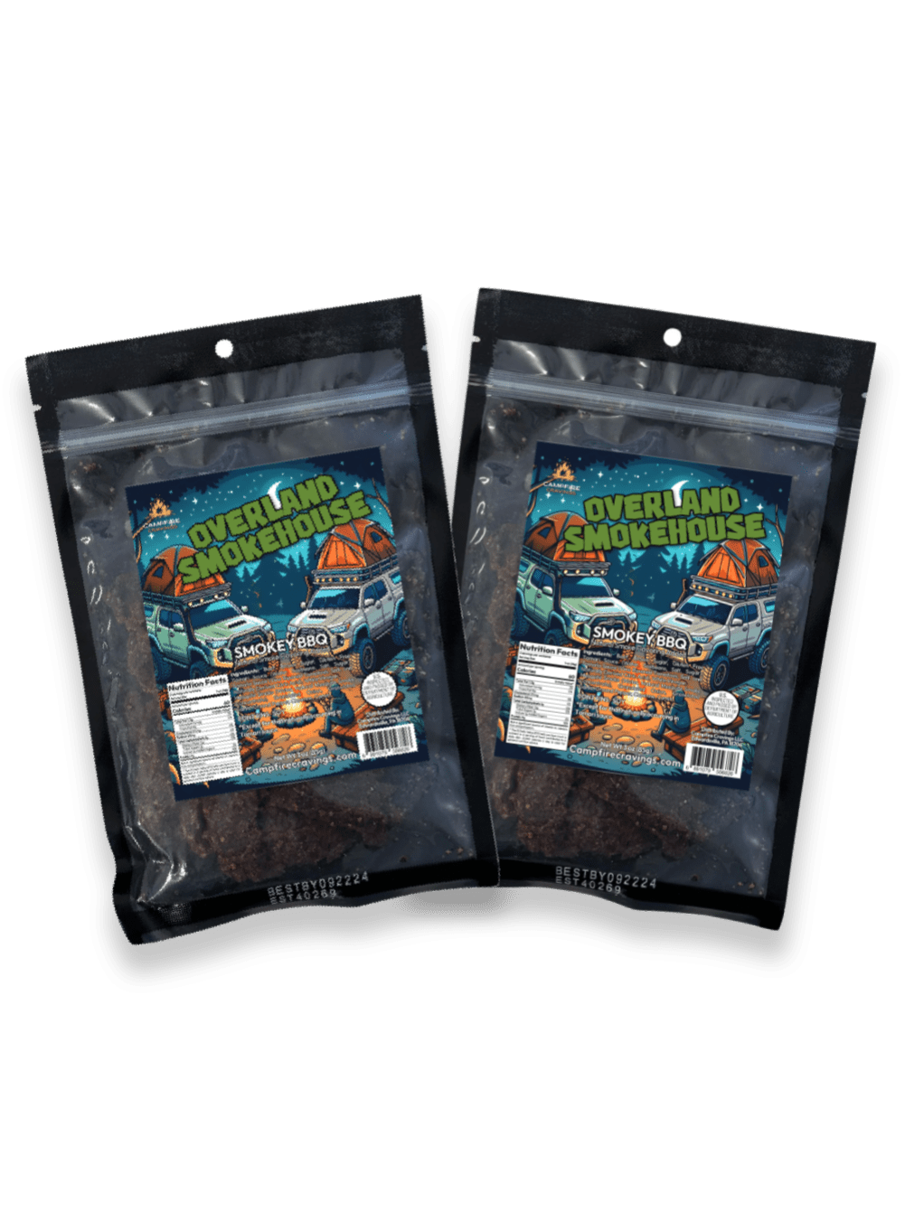 2 BAG BEEF JERKY BUNDLE - Campfire Cravings - Jerky