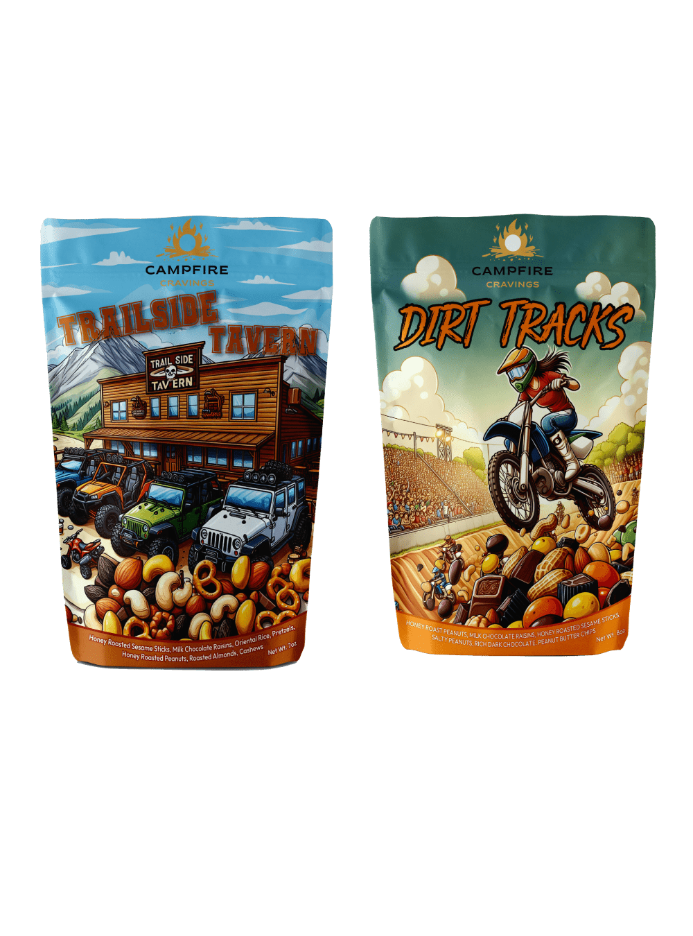 2 BAG TRAIL MIX BUNDLE - Campfire Cravings -