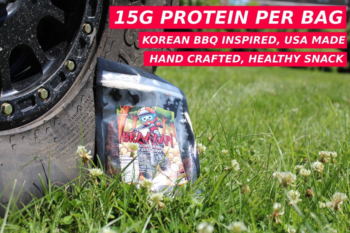 "BRAAAP!" - KOREAN BBQ BEEF JERKY - Campfire Cravings - Jerky
