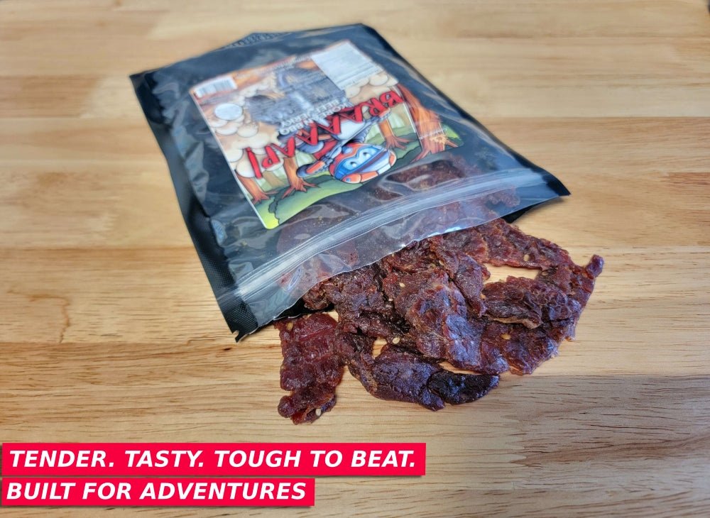"BRAAAP!" - KOREAN BBQ BEEF JERKY - Campfire Cravings - Jerky