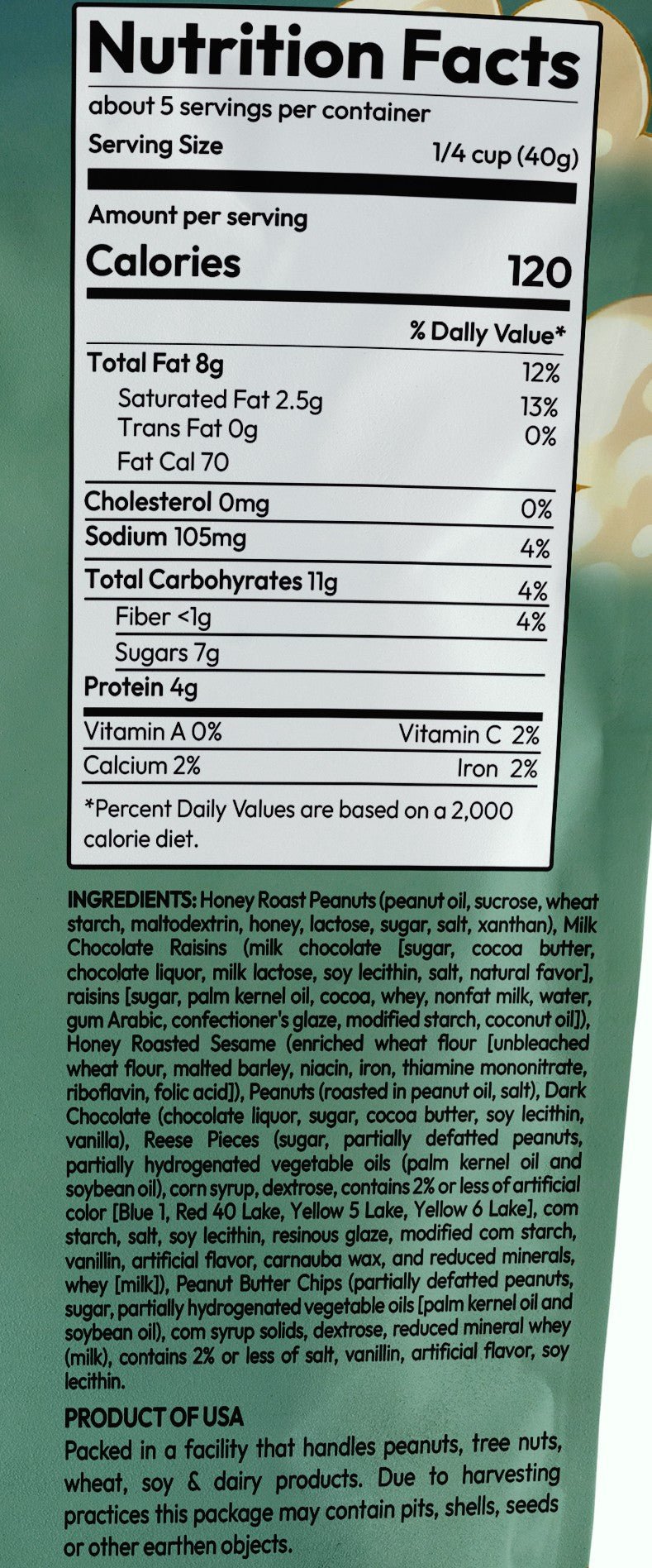 "DIRT TRACKS" - PEANUT BUTTER & CHOCOLATE TRAIL MIX - Campfire Cravings - Trail Mix