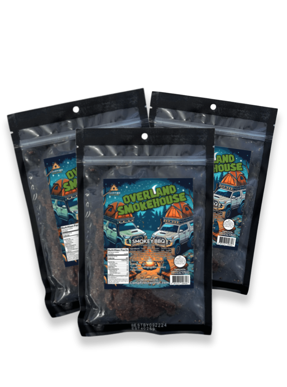 JERKY FLIGHT - 3 BEEF JERKY DEAL - Campfire Cravings - Jerky