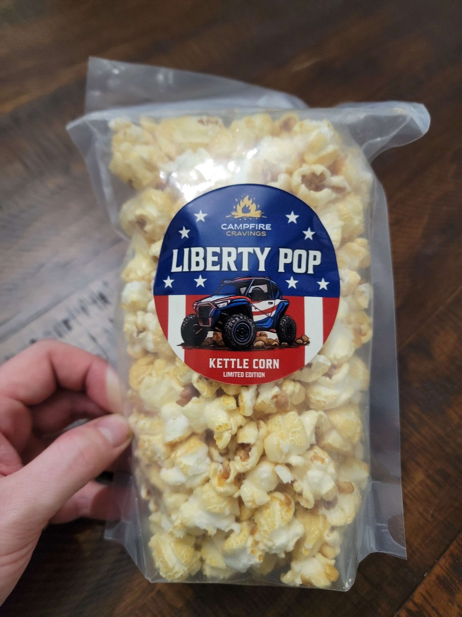 LIBERTY POP - KETTLE CORN - Campfire Cravings - Snack Mix