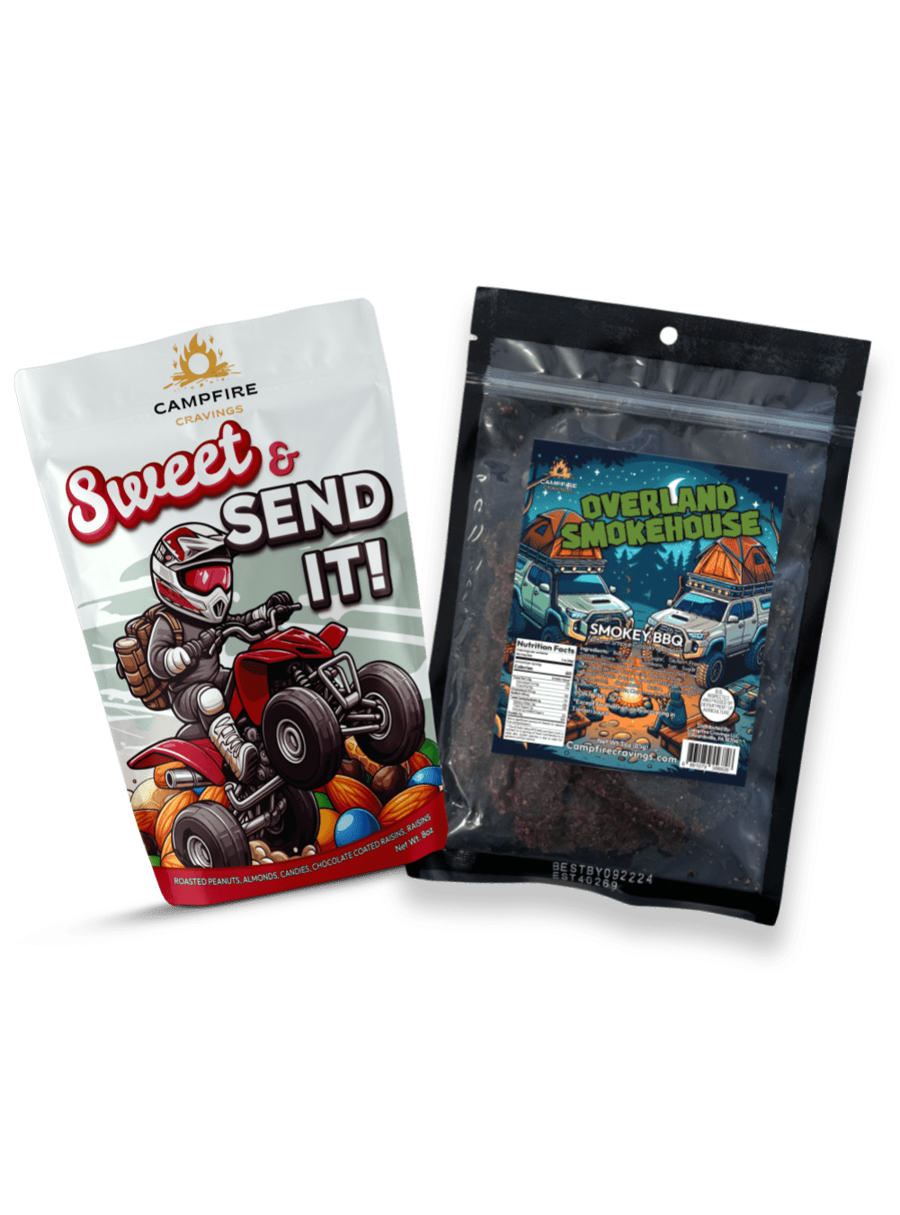 MIX & MATCH - TRAIL MIX & BEEF JERKY - Campfire Cravings -
