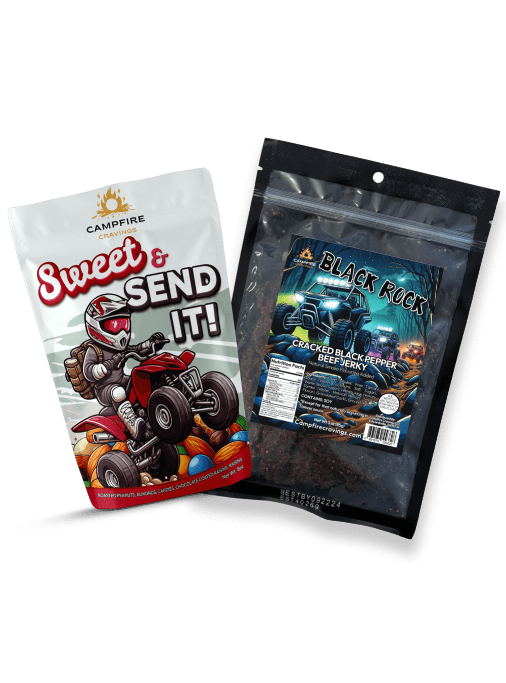 MIX & MATCH - TRAIL MIX & BEEF JERKY - Campfire Cravings -