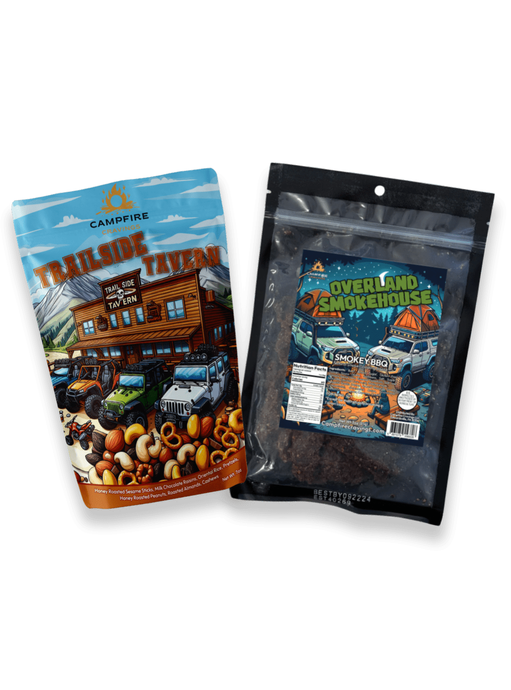 MIX & MATCH - TRAIL MIX & BEEF JERKY - Campfire Cravings -