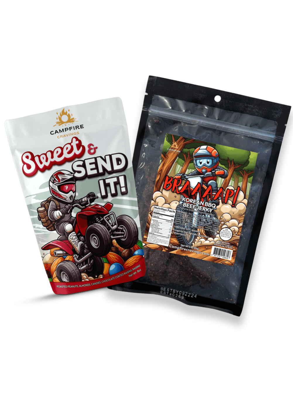 MIX & MATCH - TRAIL MIX & BEEF JERKY - Campfire Cravings -