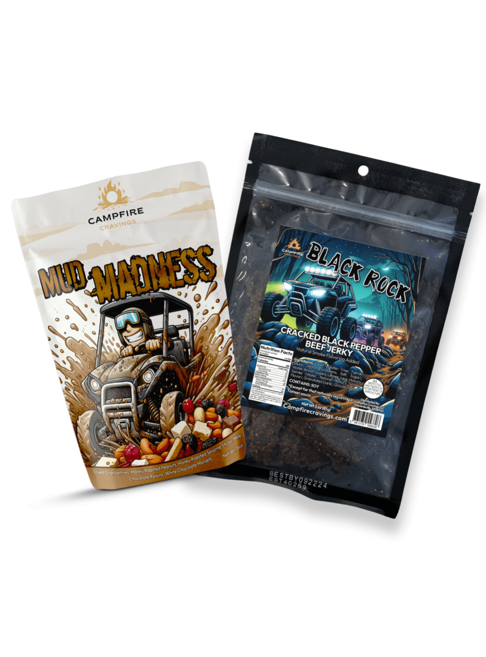 MIX & MATCH - TRAIL MIX & BEEF JERKY - Campfire Cravings -