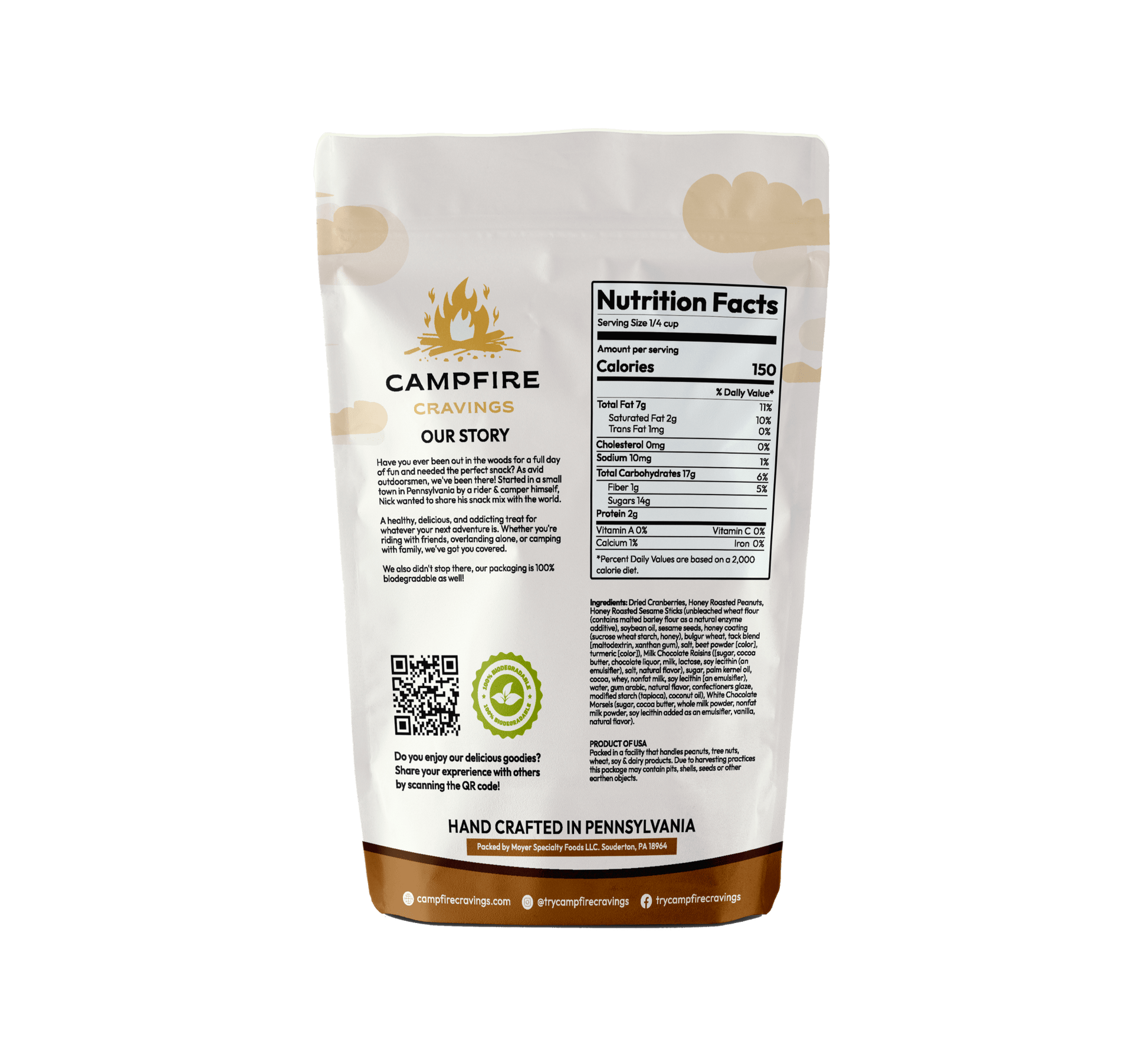 "MUD MADNESS" - CRANBERRY & CHOCOLATE TRAIL MIX - Campfire Cravings - Trail Mix