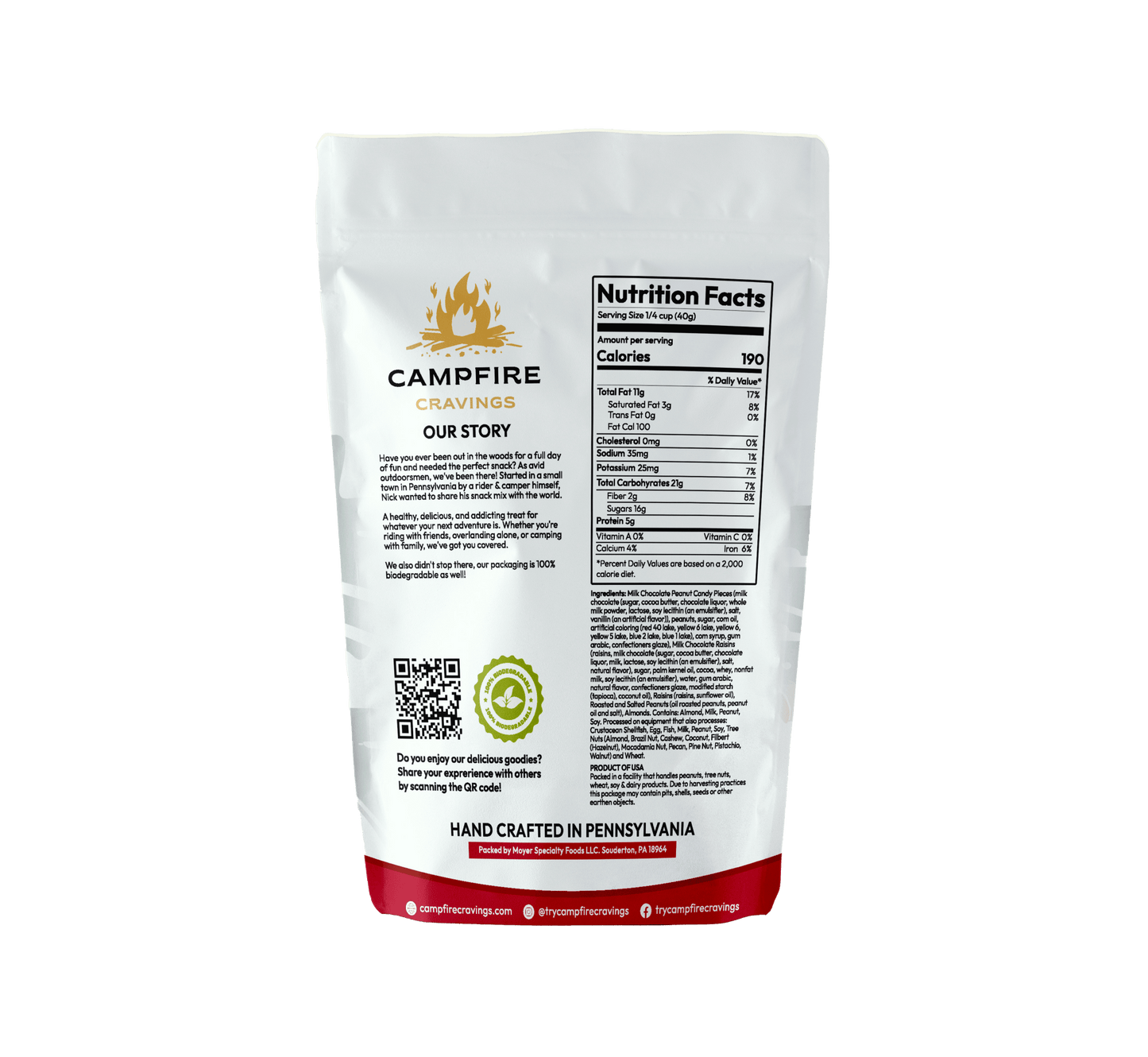 "SWEET & SEND IT!" - SIMPLY SWEET TRAIL MIX - Campfire Cravings - Trail Mix