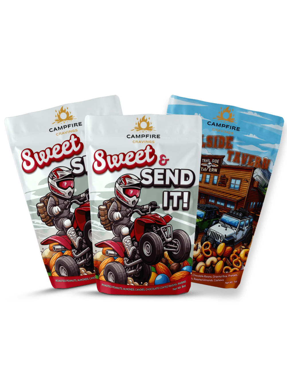 TRAIL TRIO - ANY 3 TRAIL MIX - Campfire Cravings -