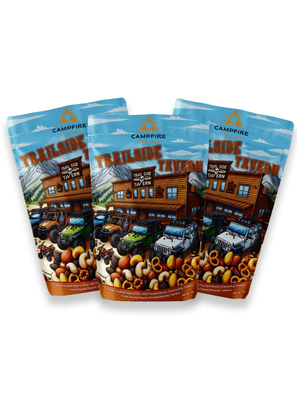TRAIL TRIO - ANY 3 TRAIL MIX - Campfire Cravings -