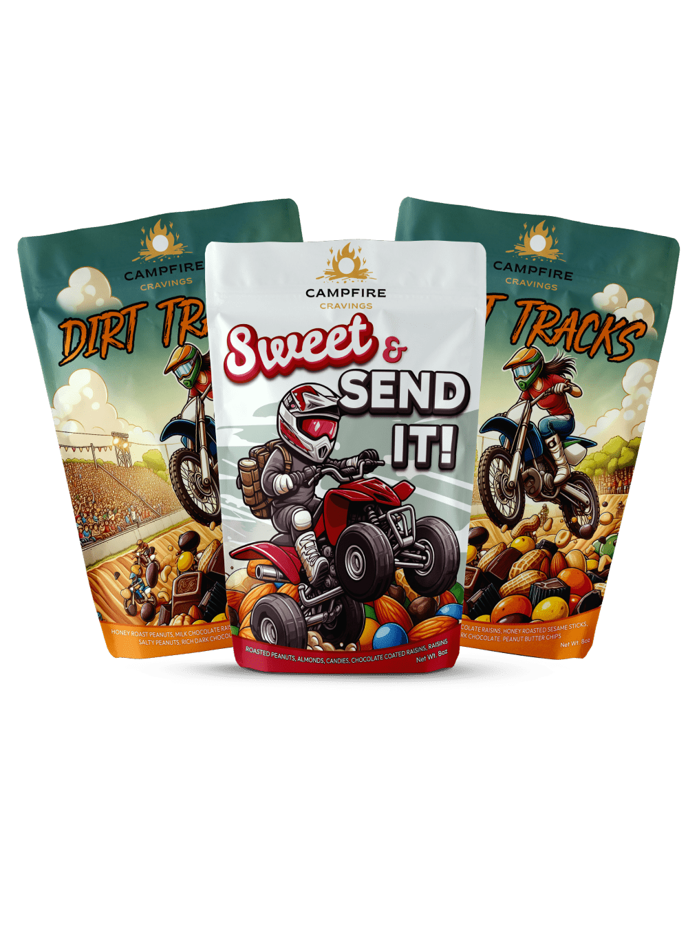 TRAIL TRIO - ANY 3 TRAIL MIX - Campfire Cravings -