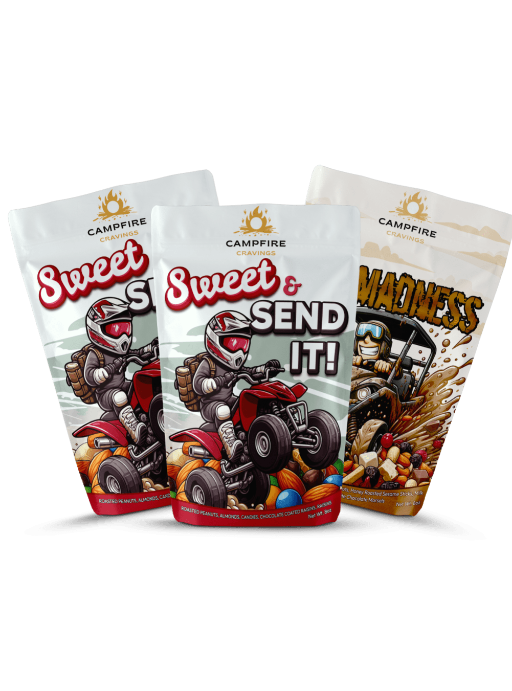 TRAIL TRIO - ANY 3 TRAIL MIX - Campfire Cravings -