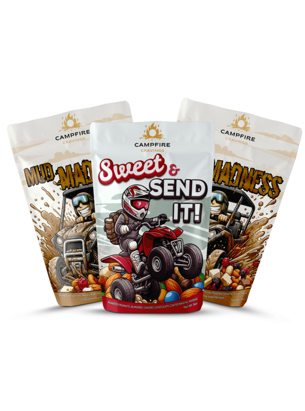 TRAIL TRIO - ANY 3 TRAIL MIX - Campfire Cravings -