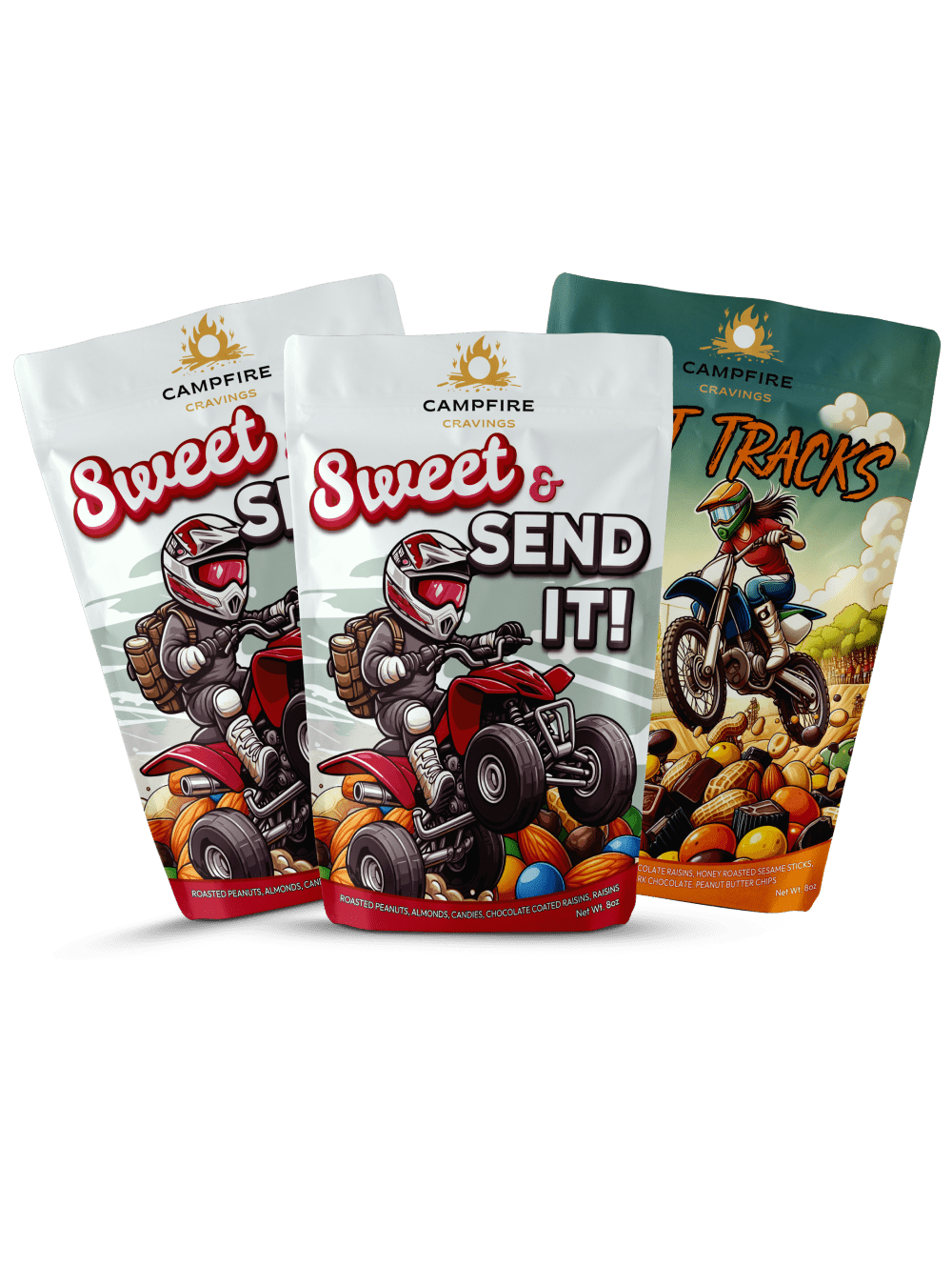 TRAIL TRIO - ANY 3 TRAIL MIX - Campfire Cravings -