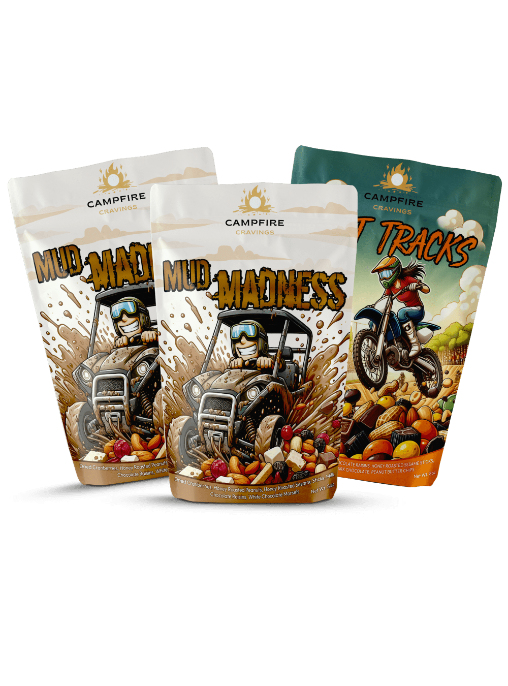 TRAIL TRIO - ANY 3 TRAIL MIX - Campfire Cravings -