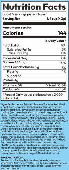 "TRAILSIDE TAVERN" - BAR STYLE SNACK MIX - Campfire Cravings -