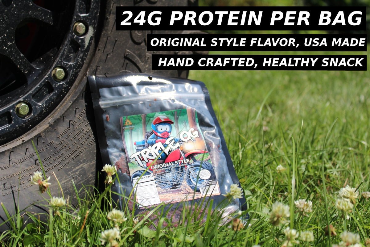 "TRIPLE OG" - ORIGINAL BEEF JERKY - Campfire Cravings - Jerky