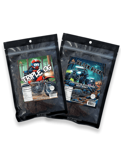 2 BAG BEEF JERKY BUNDLE - Campfire Cravings - Jerky