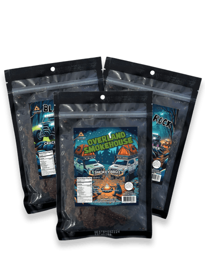 JERKY FLIGHT - 3 BEEF JERKY DEAL - Campfire Cravings - Jerky