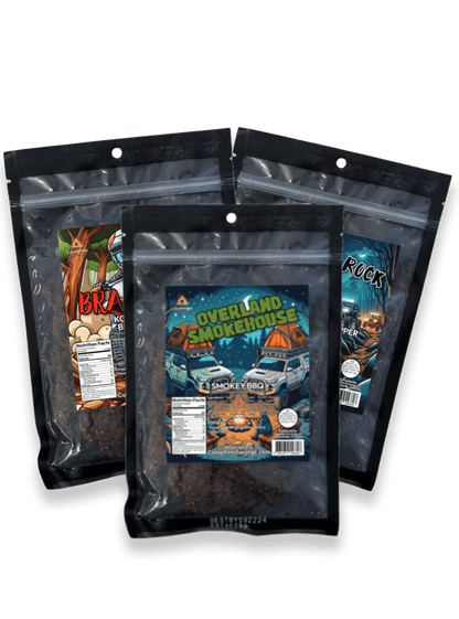 JERKY FLIGHT - 3 BEEF JERKY DEAL - Campfire Cravings - Jerky