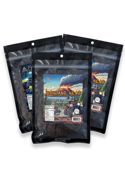 JERKY FLIGHT - 3 BEEF JERKY DEAL - Campfire Cravings - Jerky