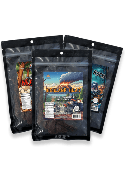 JERKY FLIGHT - 3 BEEF JERKY DEAL - Campfire Cravings - Jerky