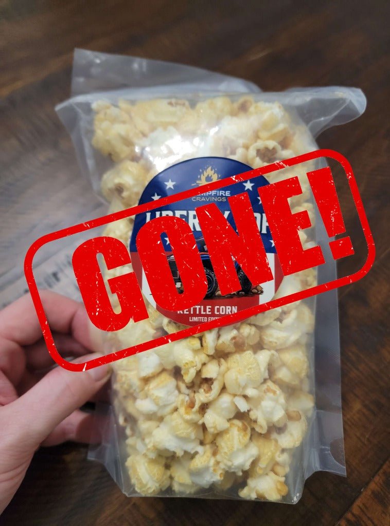 LIBERTY POP - KETTLE CORN - Campfire Cravings - Limited Edition