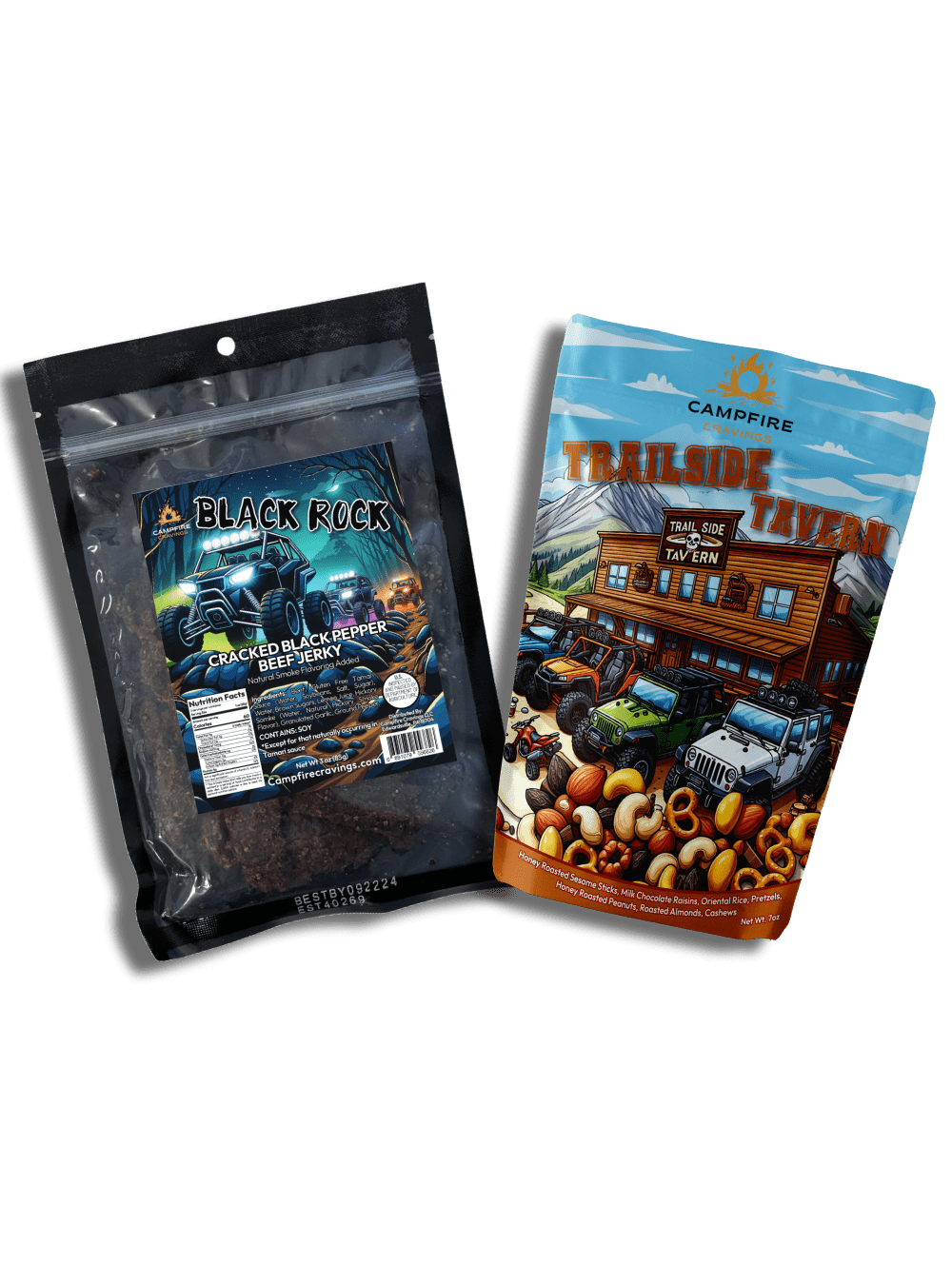 MIX & MATCH - TRAIL MIX & BEEF JERKY - Campfire Cravings - 