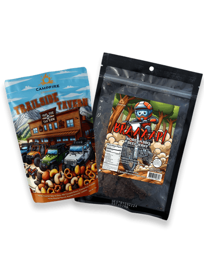 MIX & MATCH - TRAIL MIX & BEEF JERKY - Campfire Cravings - 