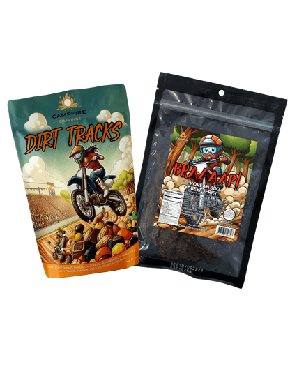 MIX & MATCH - TRAIL MIX & BEEF JERKY - Campfire Cravings - 