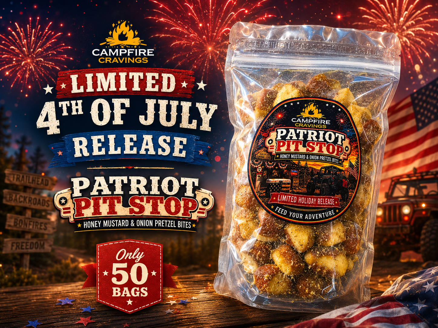 Patriot Pit Stop - Campfire Cravings - Limited Edition