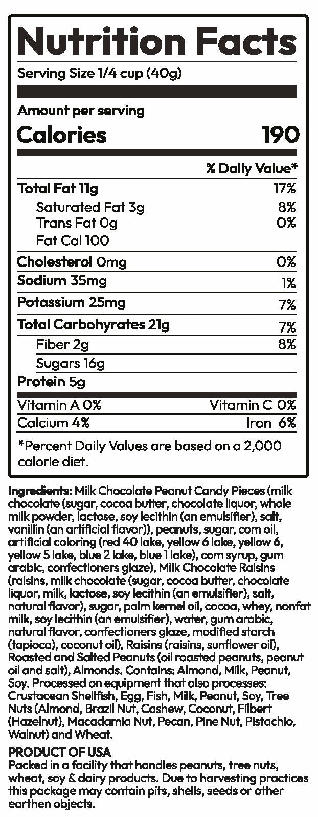 "SWEET & SEND IT!" - SIMPLY SWEET TRAIL MIX - Campfire Cravings - 