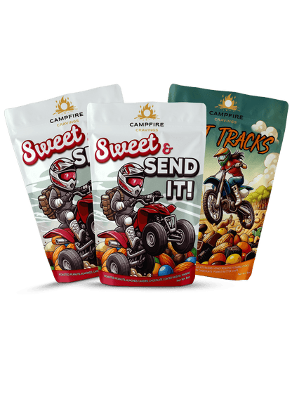 TRAIL TRIO - ANY 3 TRAIL MIX - Campfire Cravings - 