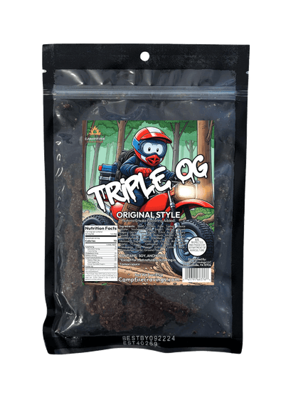 "TRIPLE OG" - ORIGINAL BEEF JERKY - Campfire Cravings - 